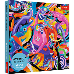 Trefl Puzzle, Oiseaux Colorés, 500 Pièces, Qualité Premium, pour Adultes et  Enfants à partir de 10 Ans, TR37328