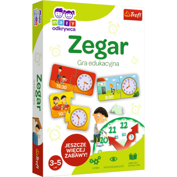 Zegar Mały Odkrywca Trefl zdjęcie 1
