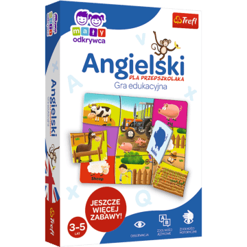 Angielski dla przedszkolaka Mały Odkrywca Trefl zdjęcie 1