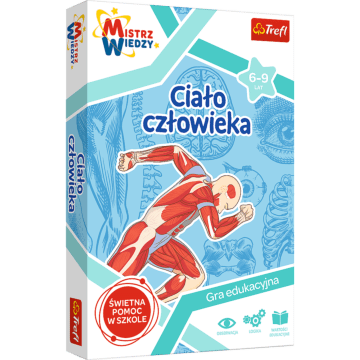 Gra edukacyjna Ciało człowieka Mistrz Wiedzy Trefl zdjęcie 1
