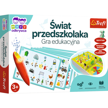Świat przedszkolaka Gra edukacyjna dla dzieci. 