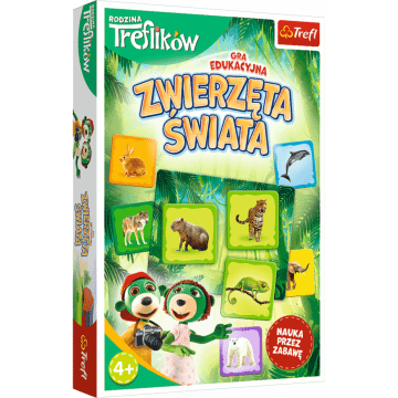 Zwierzęta świata Rodzina Treflików | gra Trefl - zdjęcie 1 