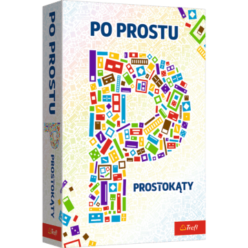 Opakowanie gry Po prostu P Prostokąty od Trefl