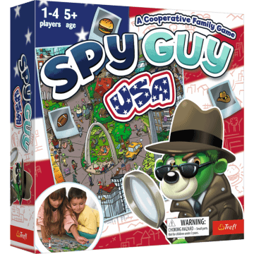 Gra rodzinna Spy Guy USA - opakowanie 