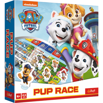 Gra rodzinna Psi Patrol, Pup Race - opakowanie