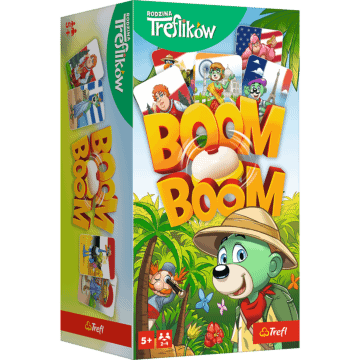 Gra zręcznościowa Boom Boom Rodzina Treflików - opakowanie