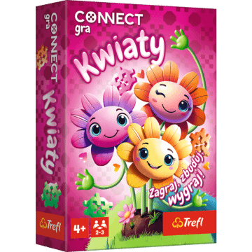 Gra dla dzieci Connect Kwiaty - opakowanie