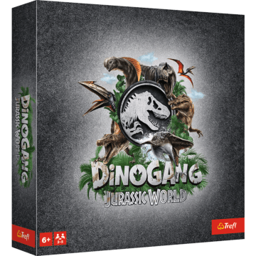 Gra planszowa Dinogang, Jurassic World - opakowanie 