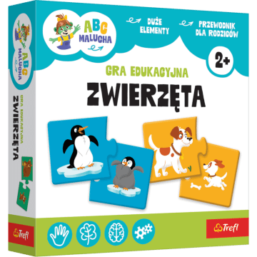 Gra dla dzieci ABC Malucha, Zwierzęta - opakowanie