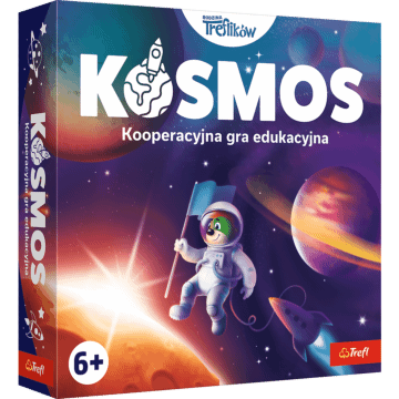 Gra edukacyjna Kosmos, Rodzina Treflików - opakowanie