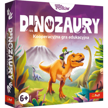 Gra edukacyjna Dinozaury, Rodzina Treflików - opakowanie