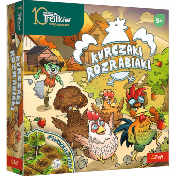 Gra planszowa Kurczaki Rozrabiaki - opakowanie 