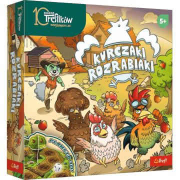 Gra planszowa Kurczaki Rozrabiaki - opakowanie 