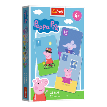 Opakowanie - Karty Piotruś Świnka Peppa
