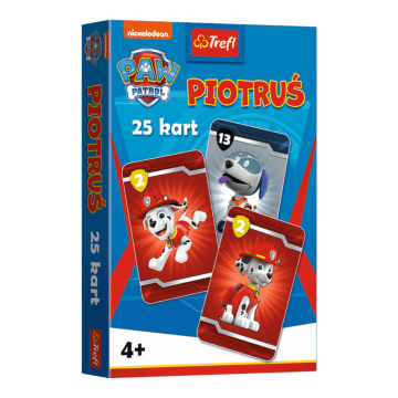 Karty Piotruś Psi Patrol - opakowanie