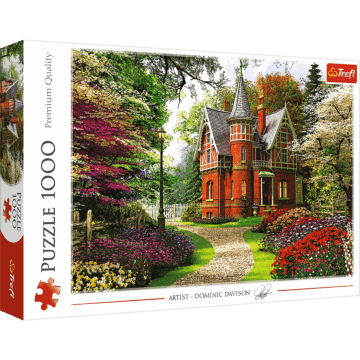 Puzzle 1000 el. Wiktoriański dom - opakowanie 