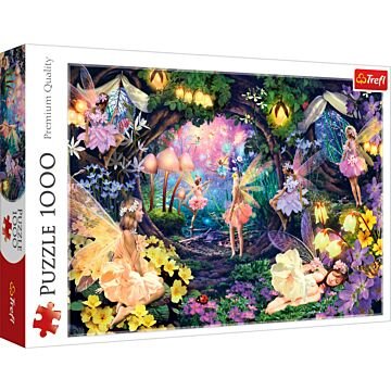 Puzzle 1000 el. Szczęśliwy czas wróżek - opakowanie 