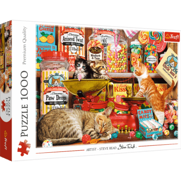 Kocie słodkości Puzzle 1000 Trefl zdjęcie 1