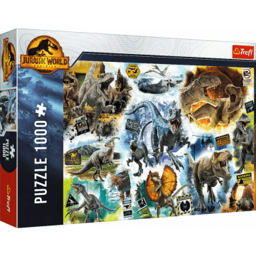 Na tropie dinozaurów, puzzle 1000 elementów, zdjęcie 1
