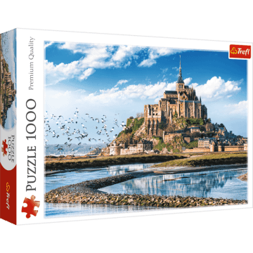 Puzzle 1000 el. Mont Saint-Michel, Francja - opakowanie