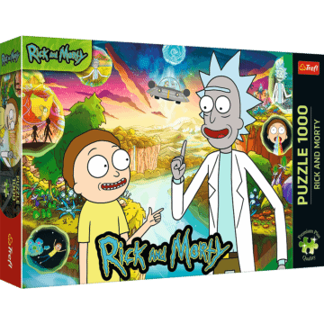Puzzle Premium Plus Quality 1000 el. Rick i Morty - opakowanie