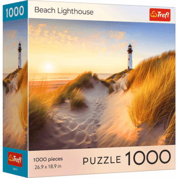 Puzzle 1000 el. USA Collection: Sunset Beach Lighthouse - opakowanie