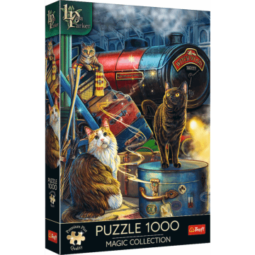 Puzzle Premium Plus Quality 1000 el. Magic Collection: Ekspres czarownic - opakowanie