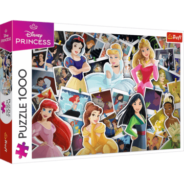 Puzzle Disney 1000 el. Księżniczki Disneya - opakowanie