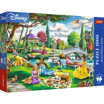 Puzzle Premium Plus Quality 1000 el. Piknik z Księżniczkami Disney