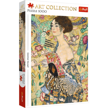 Puzzle Art Collection 1000 el. Dama z wachlarzem - opakowanie