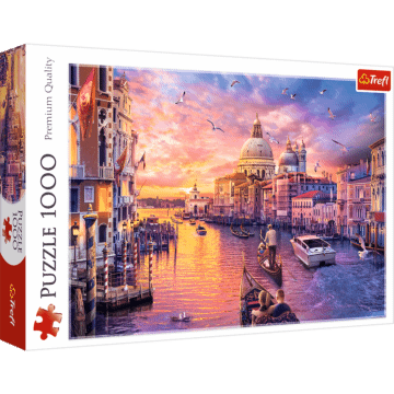 Puzzle 1000 el. Uroki Wenecji - opakowanie