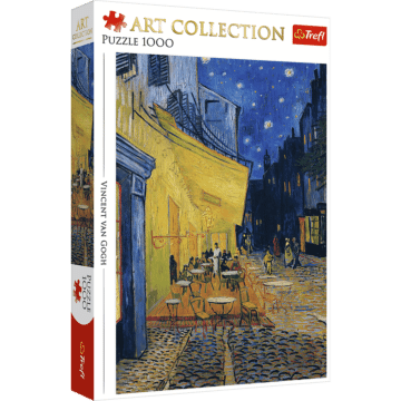 Puzzle Art Collection 1000 el. Taras kawiarni w nocy - opakowanie