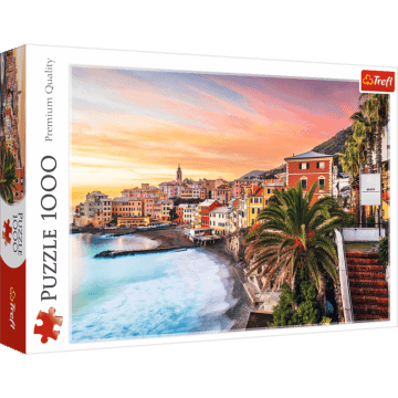Puzzle 1000 el. Bogliasco, Liguria, Włochy - opakowanie