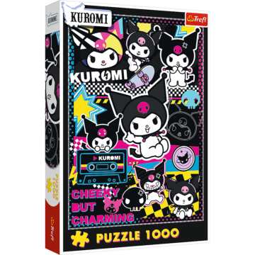 Puzzle Kuromi 1000 el. W świecie Kuromi - opakowanie