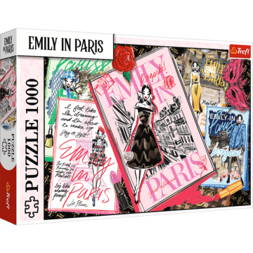 Puzzle 1000 el. Emily w Paryżu, Magazyn Mody - opakowanie