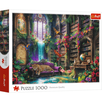 Puzzle 1000 el. Magiczna biblioteka - opakowanie 