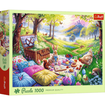 Puzzle 1000 el. Piknik na łące - opakowanie 