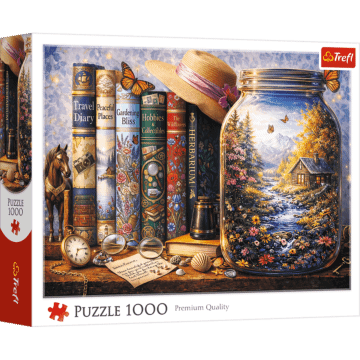 Puzzle 1000 el. Opowieść zaklęta w słoiku - opakowanie
