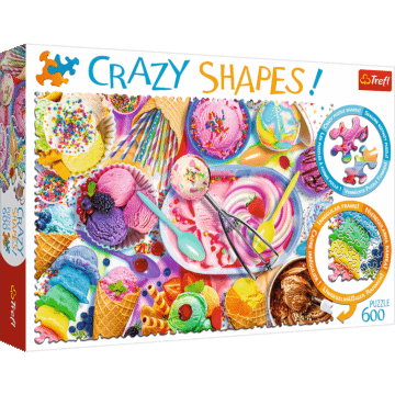 Puzzle Crazy shapes Słodkie marzenie