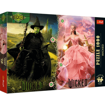 Puzzle Premium Plus Quality Wicked 1000 el. Wicked: Elphaba & Glinda - opakowanie