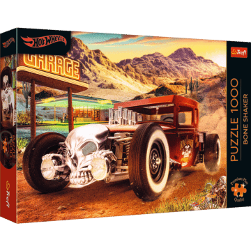 Puzzle Premium Plus Quality Hot Weels 1000 el. Bone Shaker - opakowanie