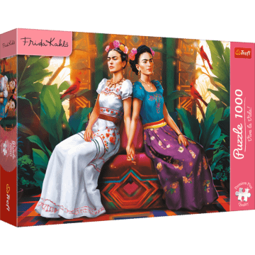 Puzzle Premium Plus Quality Frida Kahlo 1000 el. Dwa oblicza - opakowanie