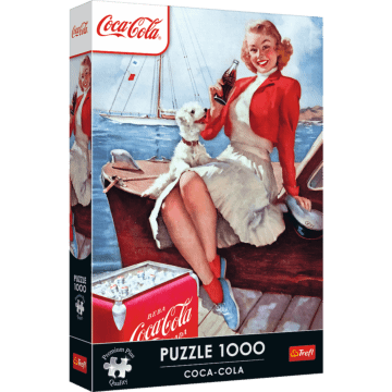 Puzzle Premium Plus Quality 1000 el. Coca-Cola: Czas na przerwę