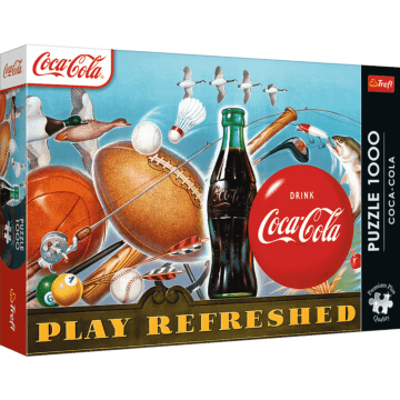 Puzzle Premium Plus Quality 1000 el. Coca-Cola: Chwila orzeźwienia