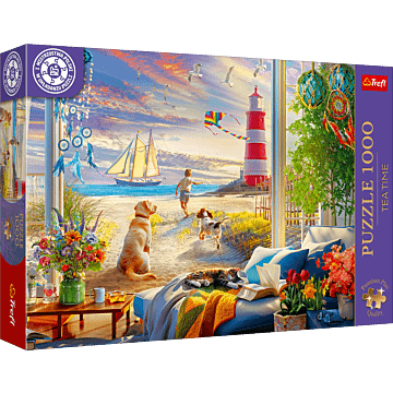 Puzzle 1000 el. Premium Plus Quality, Mistrzostwa Polski, Letnia bryza - opakowanie