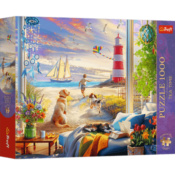 Puzzle Premium Plus Quality 1000 el. Tea Time: Letnia bryza - opakowanie 