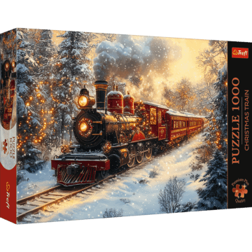 Puzzle Premium Plus Quality 1000 el. Świąteczna podróż - opakowanie