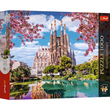 Puzzle Premium Plus Quality 1000 el. Photo Odyssey: Sagrada Família, Barcelona, Hiszpania - opakowanie