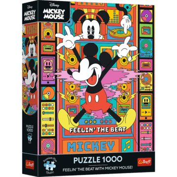 Puzzle Premium Plus Quality 1000 el. Czuj rytm z Mikim! - opakowanie 