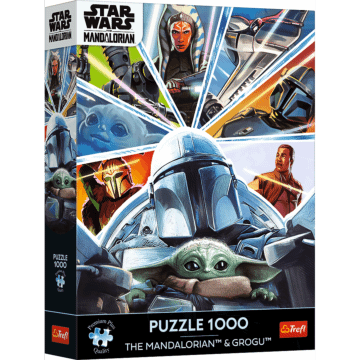 Puzzle Premium Plus Quality 1000 el. The Mandalorian: Razem na szlaku - opakowanie 